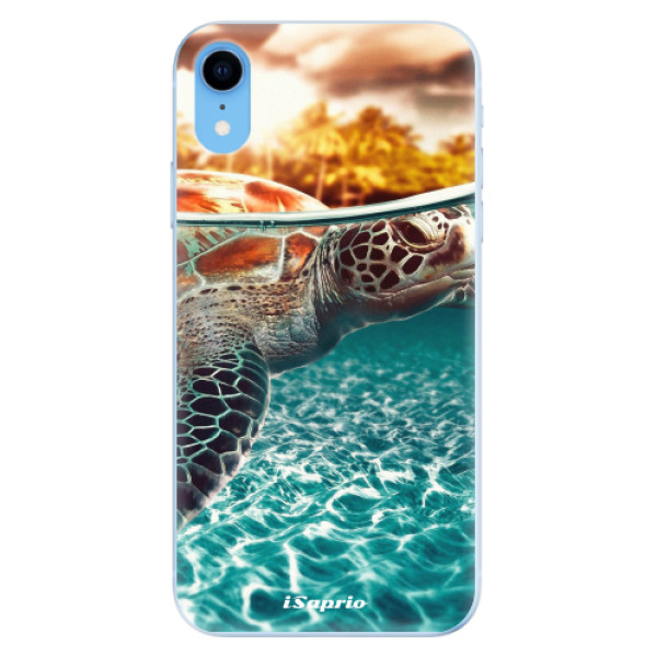 Odolné silikonové pouzdro iSaprio - Turtle 01 - iPhone XR