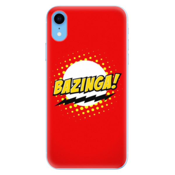Odolné silikonové pouzdro iSaprio - Bazinga 01 - iPhone XR