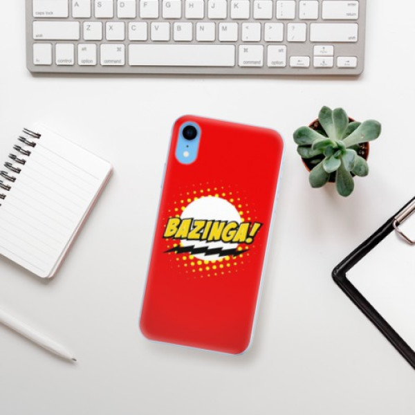 Silikonové pouzdro iSaprio - Apple iPhone XR - Bazinga 01