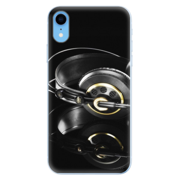 Odolné silikonové pouzdro iSaprio - Headphones 02 na mobil Apple iPhone XR - VÝPRODEJ