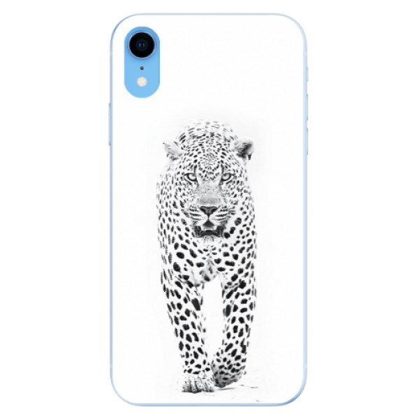 Odolné silikonové pouzdro iSaprio - White Jaguar - iPhone XR