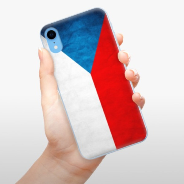 Silikonové pouzdro iSaprio - Apple iPhone XR - Czech Flag