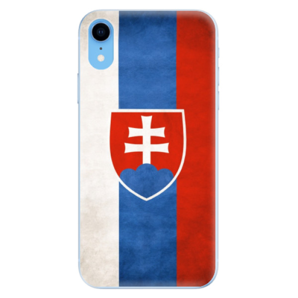 Odolné silikonové pouzdro iSaprio - Slovakia Flag - iPhone XR