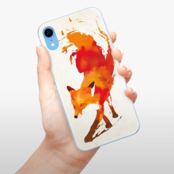 Silikonové pouzdro iSaprio - Apple iPhone XR - Fast Fox