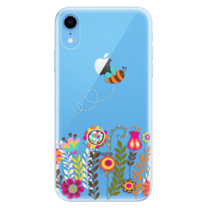 Silikonové pouzdro iSaprio - Apple iPhone XR - Bee 01
