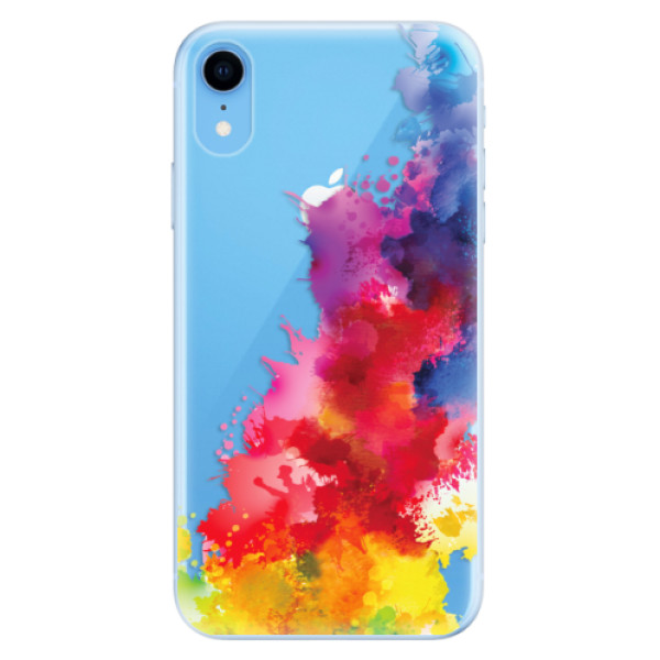 Odolné silikonové pouzdro iSaprio - Color Splash 01 na mobil Apple iPhone XR (Odolné silikonové pouzdro, kryt, obal iSaprio - Color Splash 01 na mobil Apple iPhone XR)
