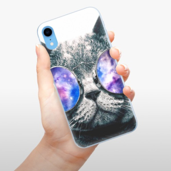 Silikonové pouzdro iSaprio - Apple iPhone XR - Galaxy Cat