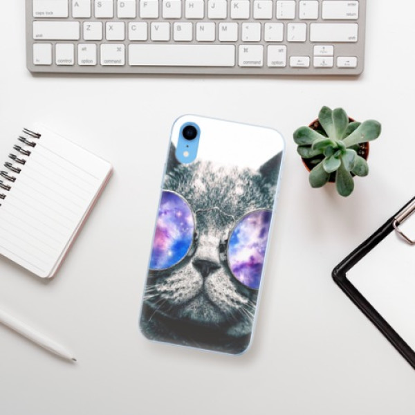 Silikonové pouzdro iSaprio - Apple iPhone XR - Galaxy Cat