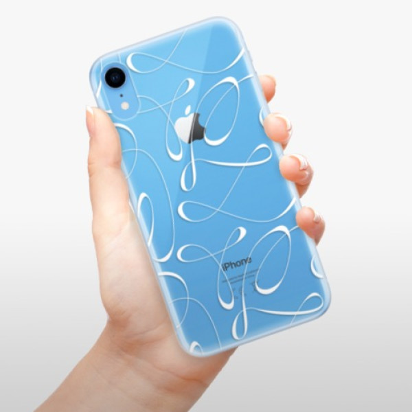 Silikonové pouzdro iSaprio - Apple iPhone XR - Fancy white