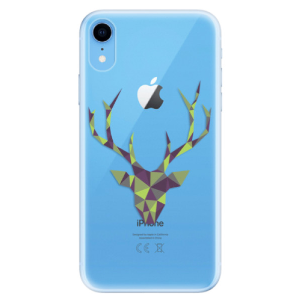 Odolné silikonové pouzdro iSaprio - Deer Green - iPhone XR