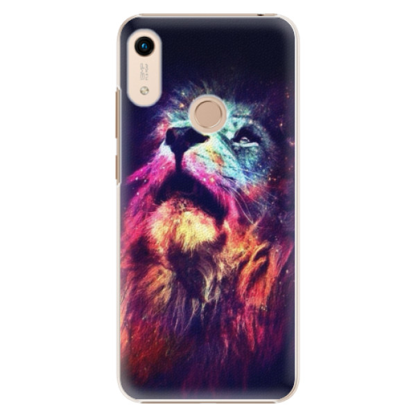 Plastové pouzdro iSaprio - Lion in Colors na mobil Honor 8A (Plastové pouzdro, kryt, obal iSaprio - Lion in Colors na mobil Honor 8A)