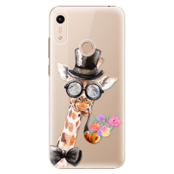 Plastové pouzdro iSaprio - Sir Giraffe - Huawei Honor 8A