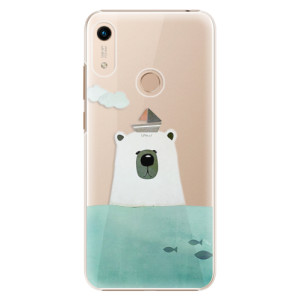 Plastové pouzdro iSaprio - Bear With Boat na mobil Honor 8A