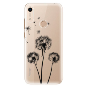 Plastové pouzdro iSaprio - Three Dandelions - black na mobil Honor 8A