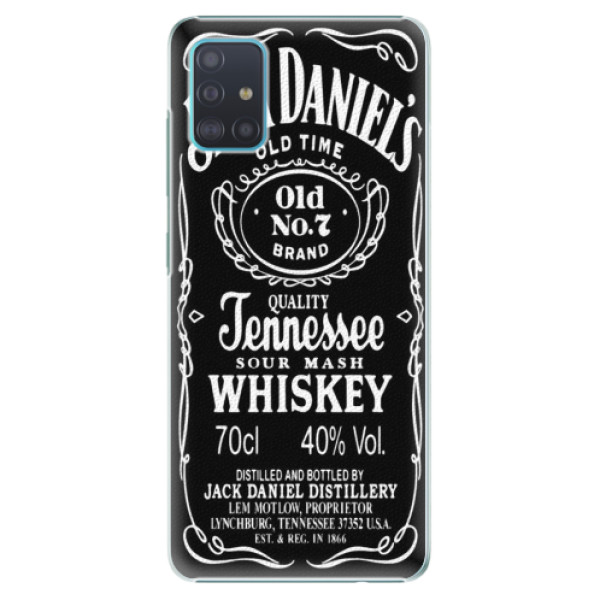 Plastové pouzdro iSaprio - Jack Daniels - Samsung Galaxy A51