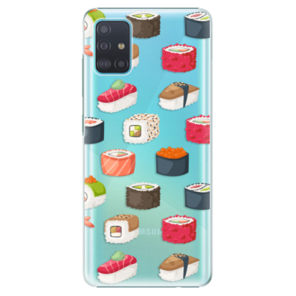 Plastové pouzdro iSaprio - Sushi Pattern - Samsung Galaxy A51