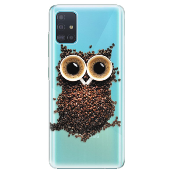 Plastové pouzdro iSaprio - Owl And Coffee - Samsung Galaxy A51