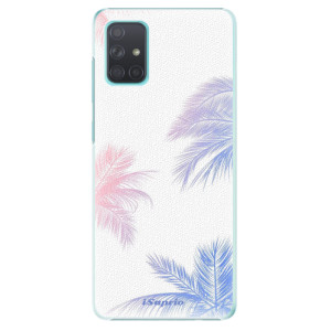Plastové pouzdro iSaprio - Digital Palms 10 na mobil Samsung Galaxy A71