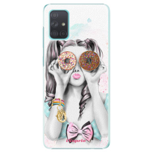 Plastové pouzdro iSaprio - Donuts 10 na mobil Samsung Galaxy A71