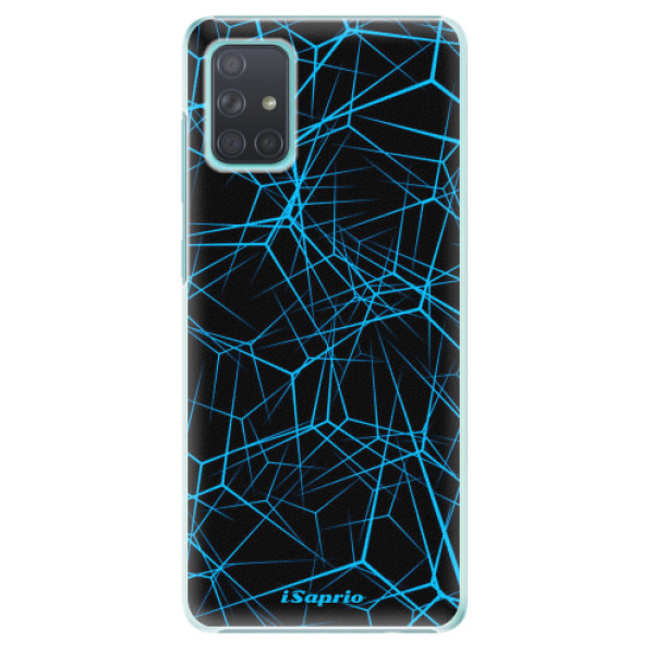 Plastové pouzdro iSaprio - Abstract Outlines 12 na mobil Samsung Galaxy A71 (Plastové pouzdro, kryt, obal iSaprio - Abstract Outlines 12 na mobil Samsung Galaxy A71)