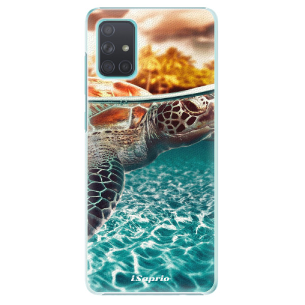 Plastové pouzdro iSaprio - Turtle 01 - Samsung Galaxy A71