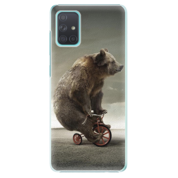 Plastové pouzdro iSaprio - Bear 01 na mobil Samsung Galaxy A71 (Plastové pouzdro, kryt, obal iSaprio - Bear 01 na mobil Samsung Galaxy A71)