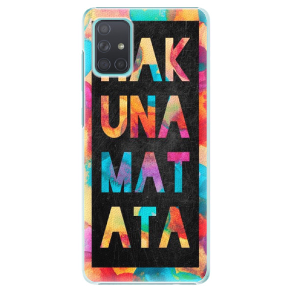 Plastové pouzdro iSaprio - Hakuna Matata 01 - Samsung Galaxy A71