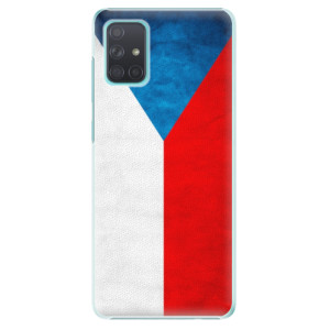 Plastové pouzdro iSaprio - Czech Flag na mobil Samsung Galaxy A71
