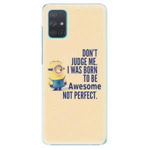 Plastové pouzdro iSaprio - Be Awesome na mobil Samsung Galaxy A71
