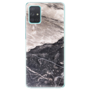 Plastové pouzdro iSaprio - BW Marble na mobil Samsung Galaxy A71