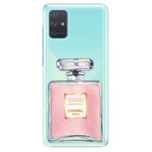 Plastové pouzdro iSaprio - Chanel Rose na mobil Samsung Galaxy A71