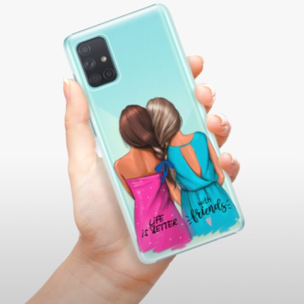 Plastové pouzdro iSaprio - Best Friends na mobil Samsung Galaxy A71 - výprodej