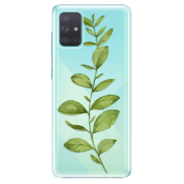 Plastové pouzdro iSaprio - Green Plant 01 - Samsung Galaxy A71
