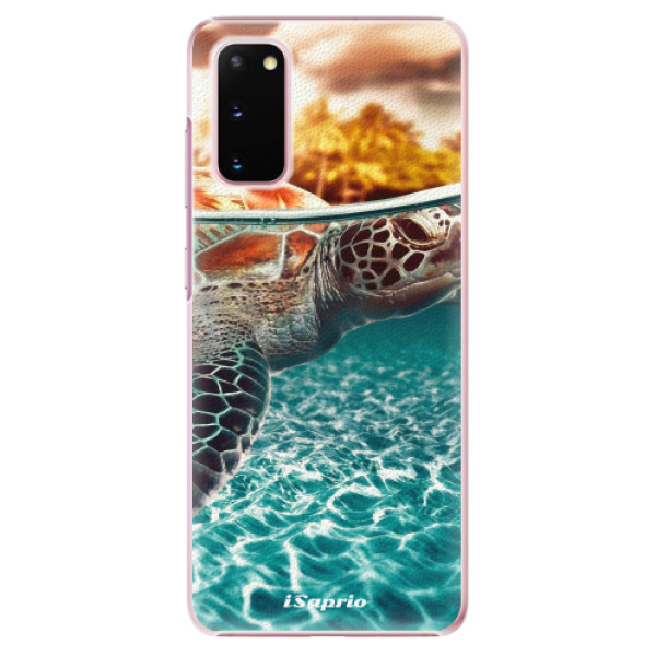 Plastové pouzdro iSaprio - Turtle 01 na mobil Samsung Galaxy S20 (Plastové pouzdro, kryt, obal iSaprio - Turtle 01 na mobil Samsung Galaxy S20)