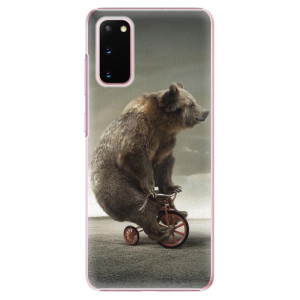 Plastové pouzdro iSaprio - Bear 01 na mobil Samsung Galaxy S20