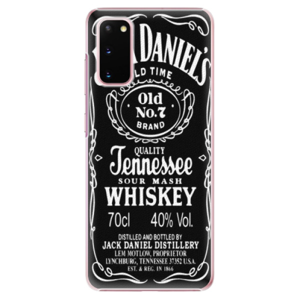 Plastové pouzdro iSaprio - Jack Daniels - Samsung Galaxy S20