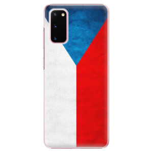 Plastové pouzdro iSaprio - Czech Flag na mobil Samsung Galaxy S20