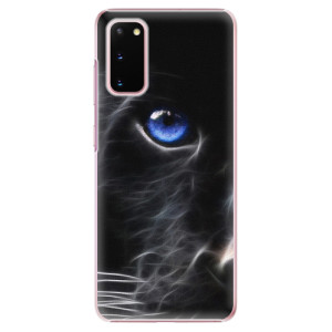 Plastové pouzdro iSaprio - Black Puma na mobil Samsung Galaxy S20