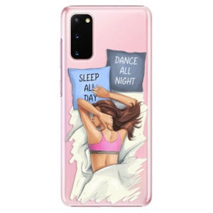 Plastové pouzdro iSaprio - Dance and Sleep na mobil Samsung Galaxy S20