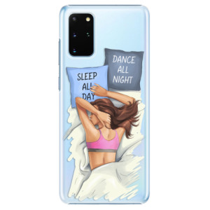 Plastové pouzdro iSaprio - Dance and Sleep na mobil Samsung Galaxy S20 Plus