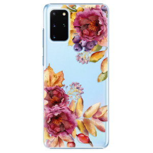 Plastové pouzdro iSaprio - Fall Flowers na mobil Samsung Galaxy S20 Plus