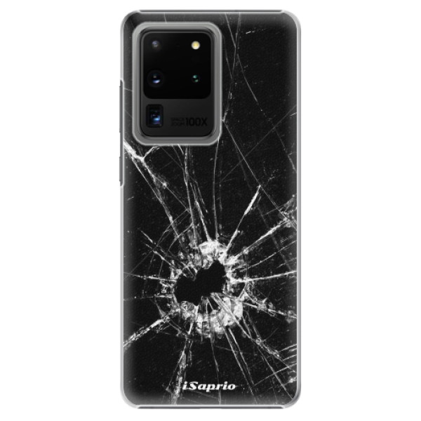 Plastové pouzdro iSaprio - Broken Glass 10 - Samsung Galaxy S20 Ultra