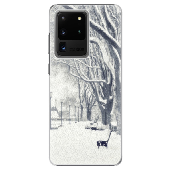 Plastové pouzdro iSaprio - Snow Park - Samsung Galaxy S20 Ultra