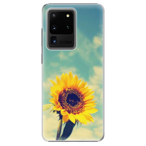 Plastové pouzdro iSaprio - Sunflower 01 - Samsung Galaxy S20 Ultra