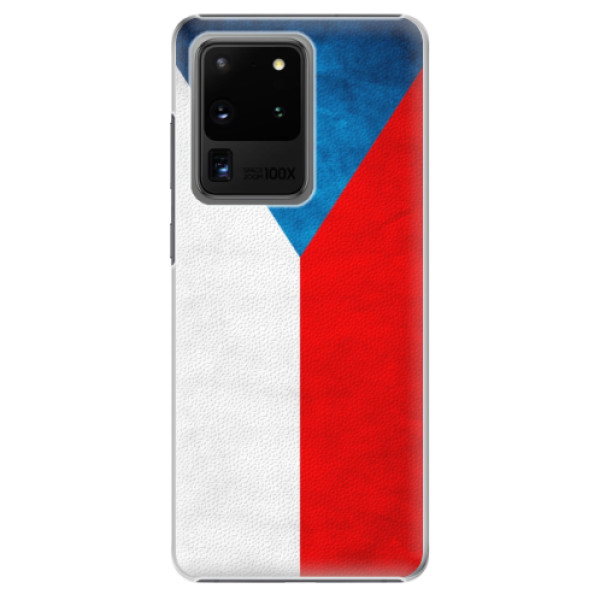 Plastové pouzdro iSaprio - Czech Flag - Samsung Galaxy S20 Ultra