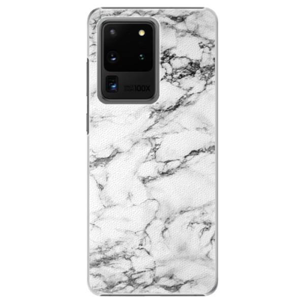 Plastové pouzdro iSaprio - White Marble 01 - Samsung Galaxy S20 Ultra