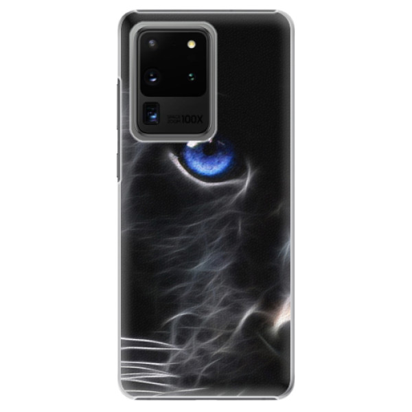 Plastové pouzdro iSaprio - Black Puma - Samsung Galaxy S20 Ultra