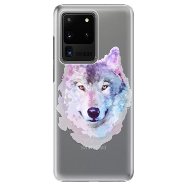 Levně Plastové pouzdro iSaprio - Wolf 01 - Samsung Galaxy S20 Ultra