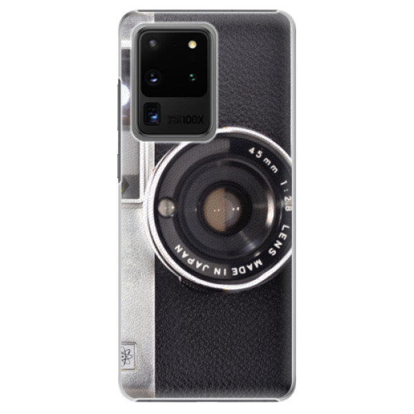 Plastové pouzdro iSaprio - Vintage Camera 01 - Samsung Galaxy S20 Ultra