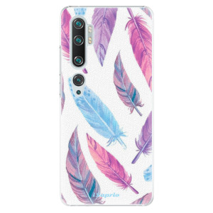 Plastové pouzdro iSaprio - Feather Pattern 10 na mobil Xiaomi Mi Note 10 / Note 10 Pro